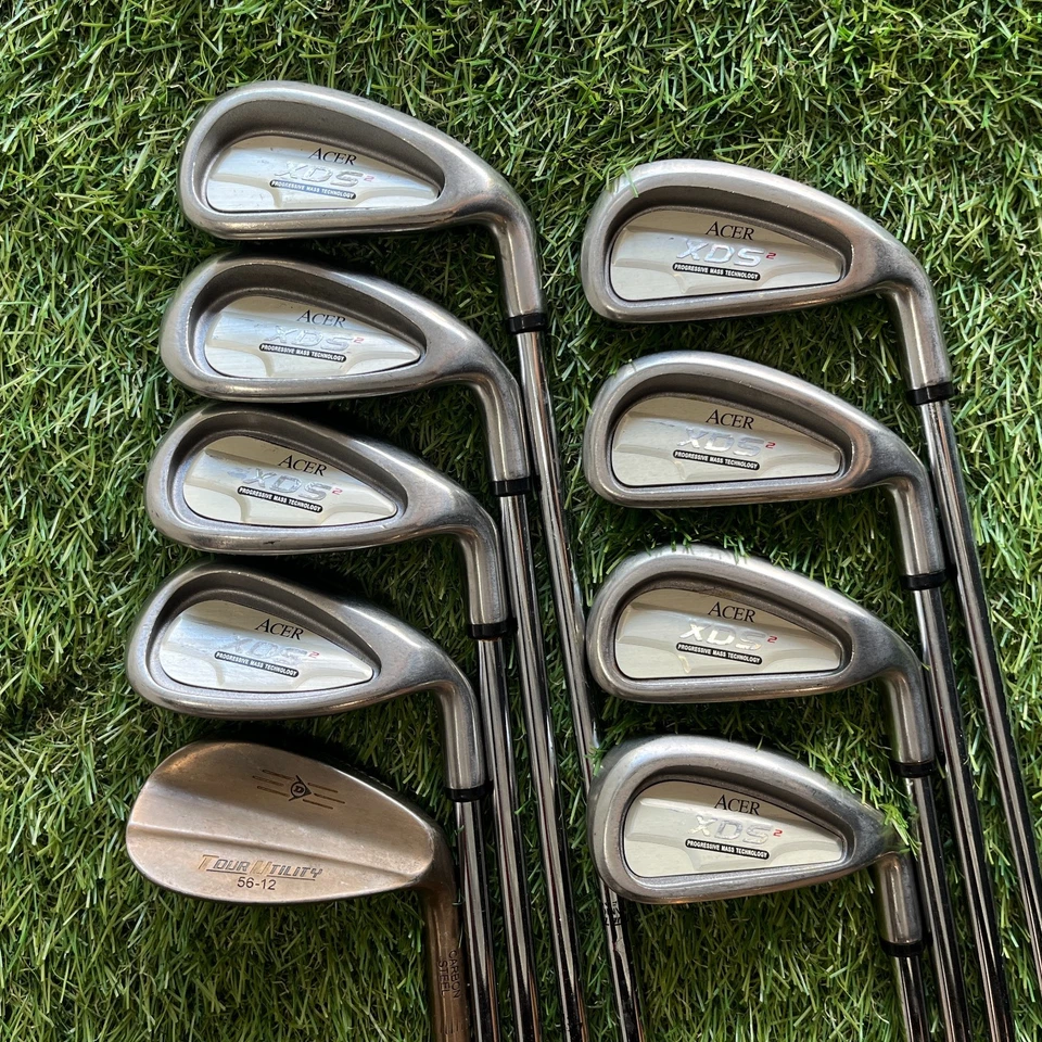 Juego completo de palos de golf Acer Callaway Bridgestone Carbite regular flexible para hombre Foto 2 de 4