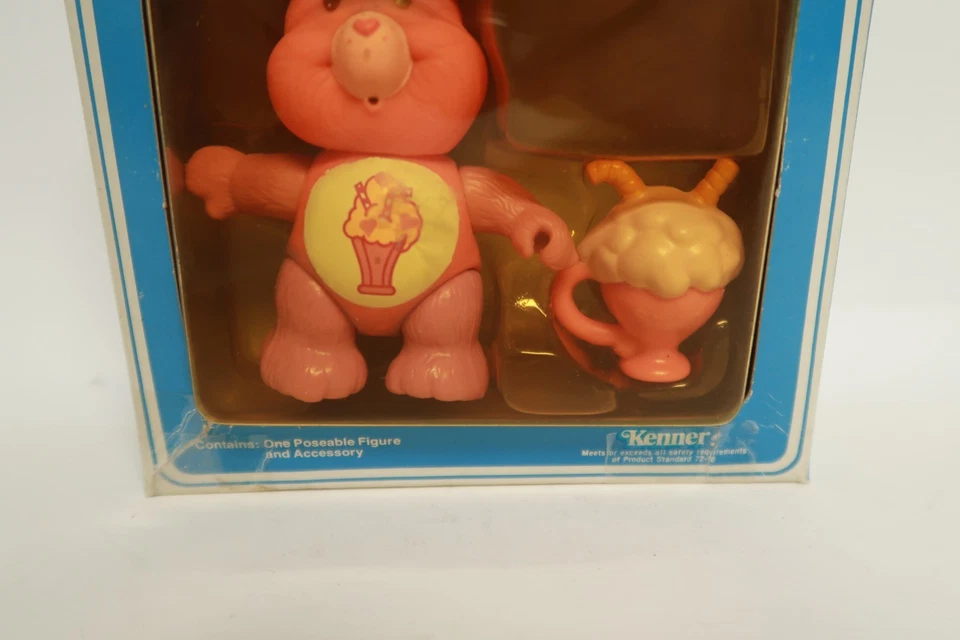 Share Bear Share-A-Like Shake Care Bears Cousins 1980 Figura Posable Kenner Foto 4 de 4