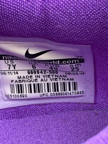 Youth Nike KD 7 Lightning 534 GS 2014 (669942-500) Size 7Y Women's 8.5 - Picture 7 of 9