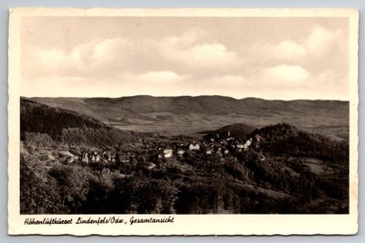 Ansichtskarte Höhenluftkurort Lindenfels Gesamtansicht 
