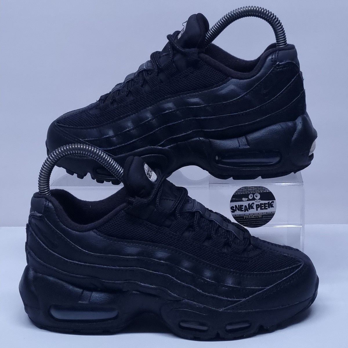 black nike air max 95 junior