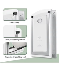 Door for Door, Cat Door Interior & Exterior Door Steel Frame OPEN BOX MSRP$69