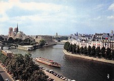 75 PARIS LA SEINE ET LA CATHEDRALE NOTRE DAME