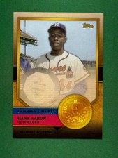 2012 Topps Baseball Golden Greats #GG-54 Hank Aaron