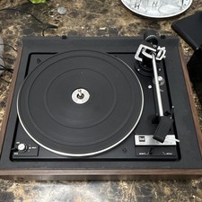 Dual 1237 Automatic Belt Drive Vintage Turntable Record Player w/ No tested