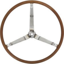 1967 Pontiac Firebird Gto Lemans Tempest Deluxe Simulated Wood Steering Wheel