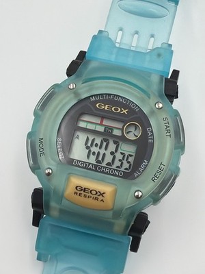 Geox Respira Multi Function Armbanduhr Digital Quartz Herren Vintage 90 s - 45mm