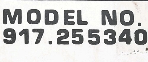 Sears LT 8 Varidrive 36" trattorino rasaerba equitazione 917.255340 manuale proprietario e ricambi h.p - Foto 3 di 8