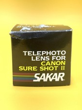 Vintage Sakar Telephoto Lens for Canon Sure Shot II AF35M II Japan