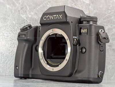 [Exc+5 READ] Contax N1 35mm SLR Film Camera Black Body from JAPAN