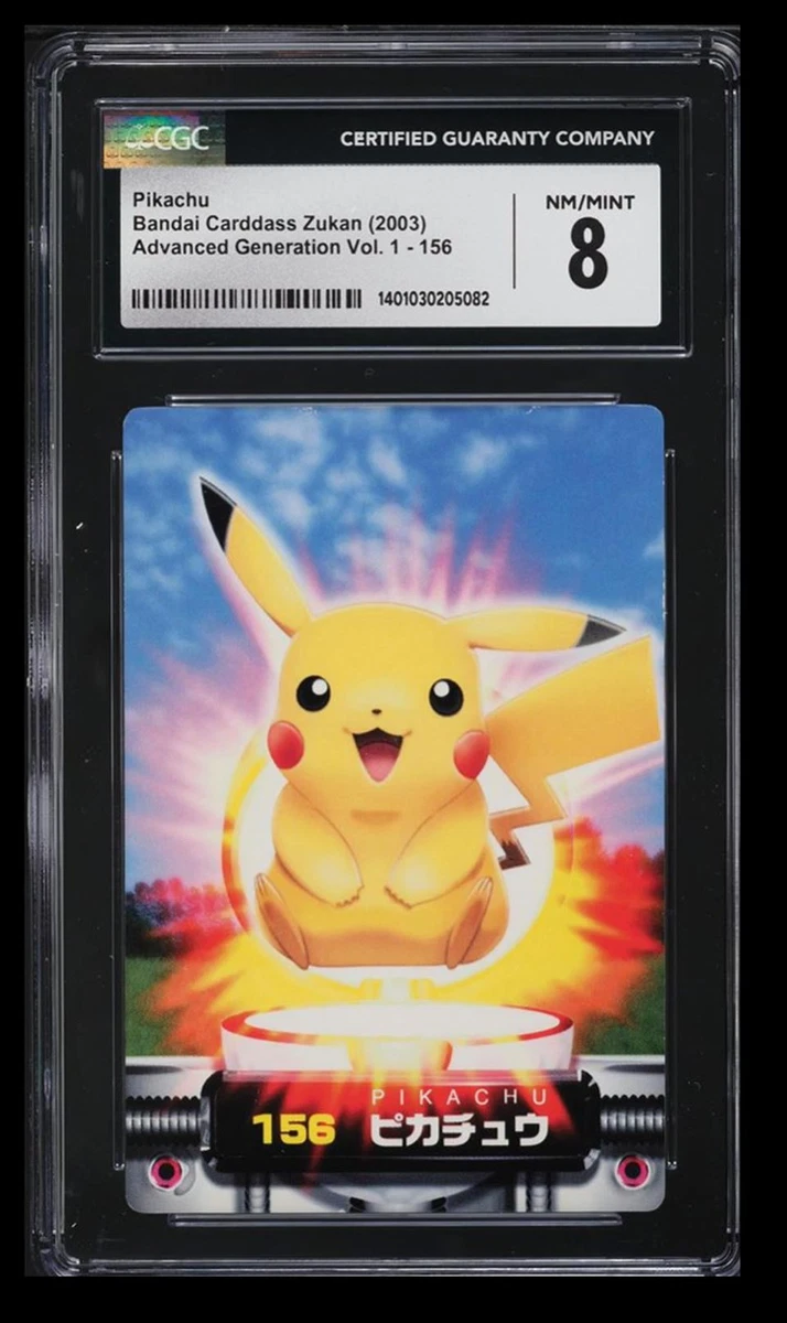 Pikachu Pokémon TCG Grade 8 Nintendo Individual Collectible Card