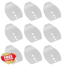 SG Store 50Pcs Stainless Steel Swim Jig Spinner Blades Chatterbait Accessories