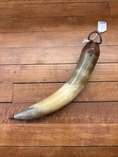 Antique Powder Horn Muzzleloader Powder Horn 12 Inches Long