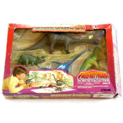Larami Prehistoric Dinosaurs Museum Collection Series 2 1987 Used
