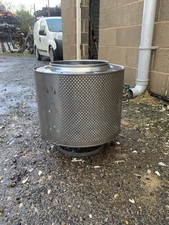Fire Pit Cook Food Get Warm Washing Machine Drum Stainless Steel
