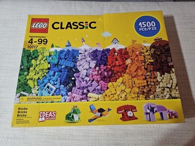 LEGO 10717 Classic Bricks Bricks Bricks Building Set-1500 Pieces New