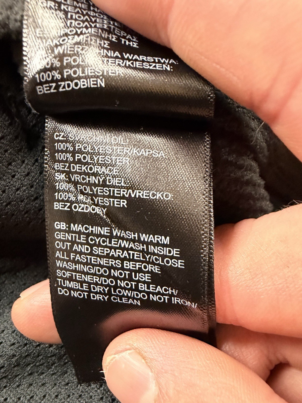 The North Face Windwall Fleece Women’s Full Zip-up Small Logo Hiking Jacket thumbnail 14