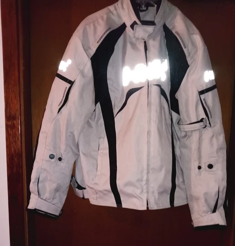 HWK -Jacket Men's Medium Tan/Black Motorcycle Riding Airflow System Jacket - product listing photo