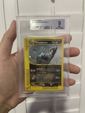 2003 Pokemon TCG Skyridge Houndoom Holo Rare Pokemon Card H11/H32 BGS 9 Mint