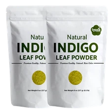 Indigo Powder, Indigo hair dye, Natural black Hair Dye 4, 8, 16 oz Ships Free