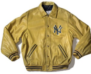 new york yankees leather jacket