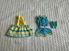 Vintage 1970 Barbie Skipper “Rik Rak Rah” #1733:  Complete Outfit As Is