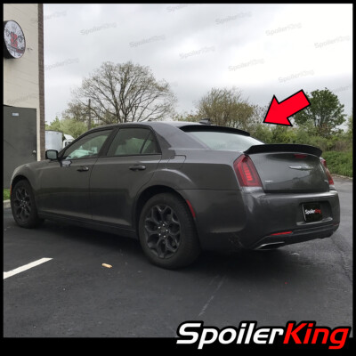 Rear Window Roof Spoiler Visor XL Fits Chrysler 300 2011-2023 SpoilerKing 380R