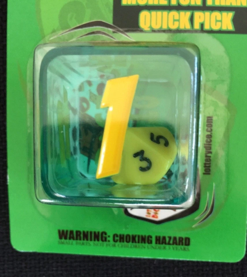 Pair of Lotto Dice Help Pick The Winning Numbers - Image 3 of 3