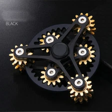 DIY Metal Gear Hand Fingertip Gyroscope Spinning Top Gearwheel Gyro EDC Toy Tool
