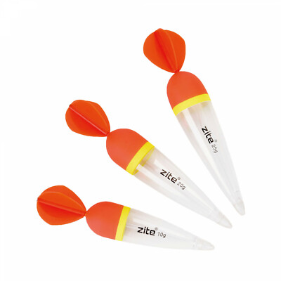 Segelposen Set 3-teilig Hechtposen 10 20 25 g Angelposen Köderfisch Zite Fishing