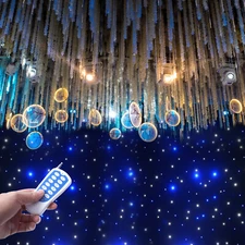 8 Channel Stage Star Backdrop Wedding LED Starry Sky Starlight Curtain DMX512