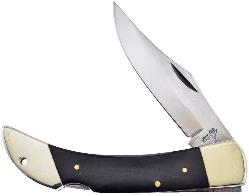 Horn Handle Lockback Pocketknife Collectible Folding Knives