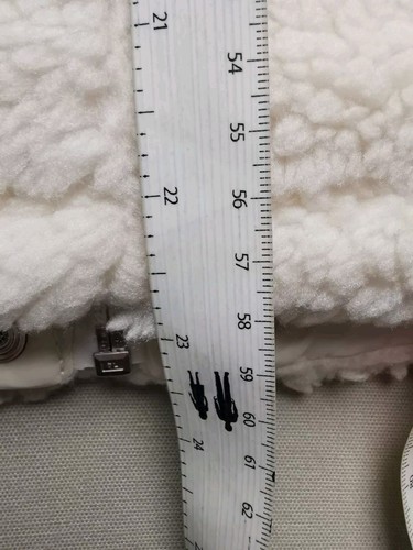 COLUMBIA Womems Size XL Lodge Baffled Sherpa Jacket (NEW) Beige Full Zip Pockets - Picture 5 of 18