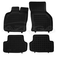 3D Gummi-FußMatten FüR Seat Leon 5F/ST Ab 2013 Hohe Gummimatten Automatten