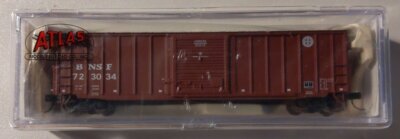 Atlas 45352 N Scale BNSF 50' Precision Design Boxcar #723034 NIB