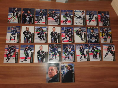 DEL 20-21 2020-2021 Teamset Straubing Tigers 26 Karten