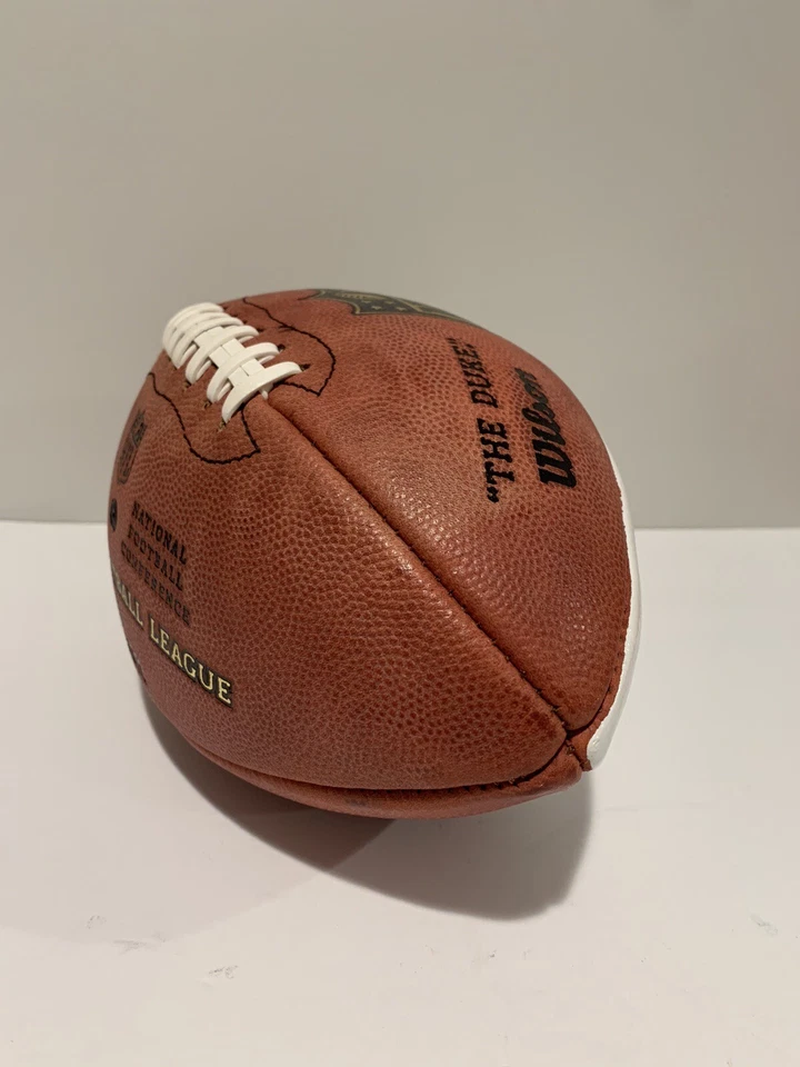 Wilson "The Duke" Juego Oficial NFL Fútbol Roger Goodell Chicago Bears Lite Foto 4 de 4