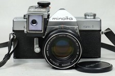Minolta SR1 with 50mm f1.8 PF lens and meter