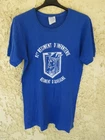 92nd Infantry Regiment AUVERGNE France Vintage VERCINGETORIX Blue T-Shirt
