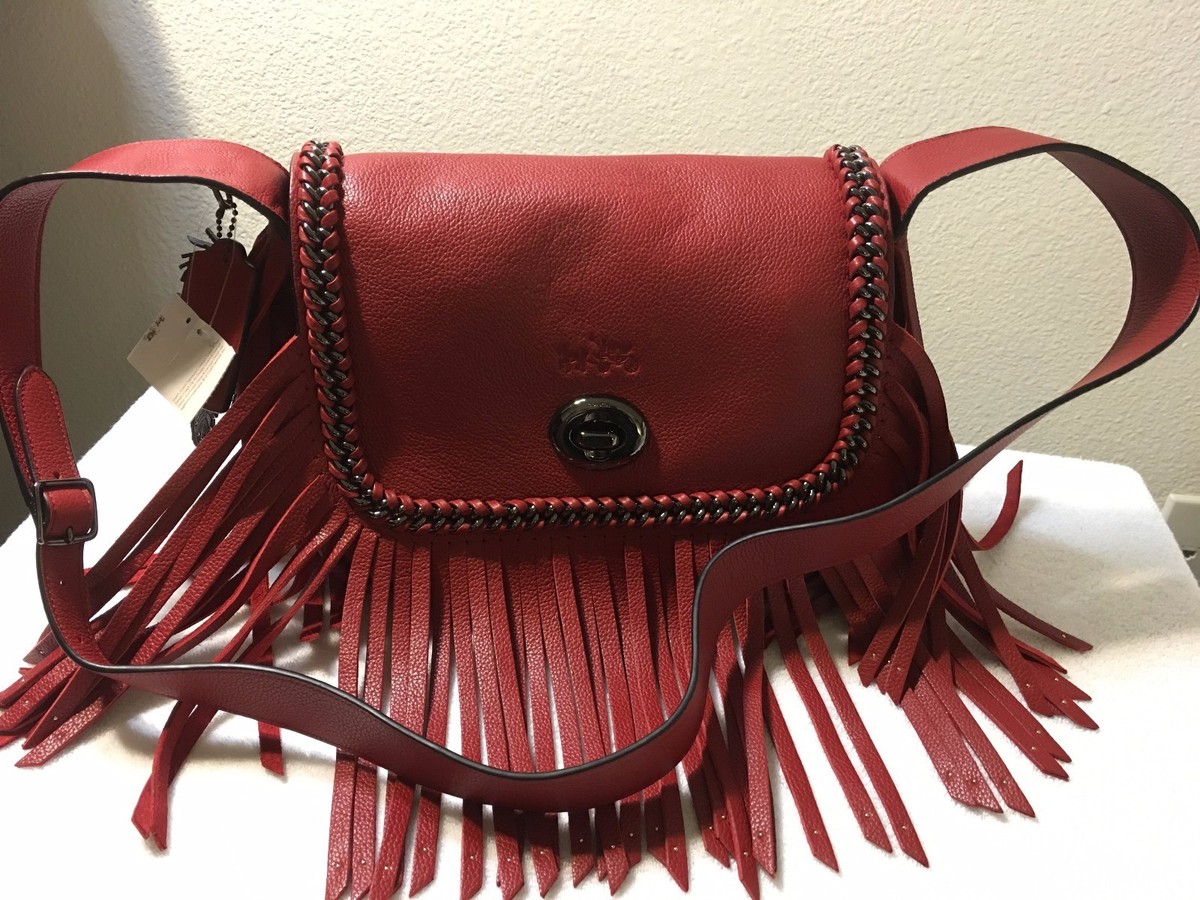 バッグ COACH Signature Hobo Shoulder Bag fringe Coach 1965 Fringe Bag, Peanut: Handbags: Amazon.com