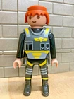 Playmobil character police gendarme firefighter 24 - for CUSTOM RARE VINTAGE