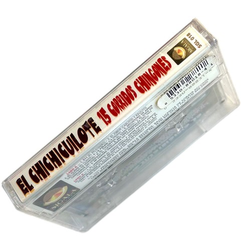 EL CHICHICUILOTE 15 Corridos Chingones Cassette Nuevo Sellado Latin Rara Musica - Picture 4 of 5
