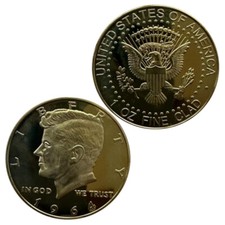 Moneda conmemorativa del 35º Presidente de los Estados Unidos de América 1964 - Moneda Kennedy