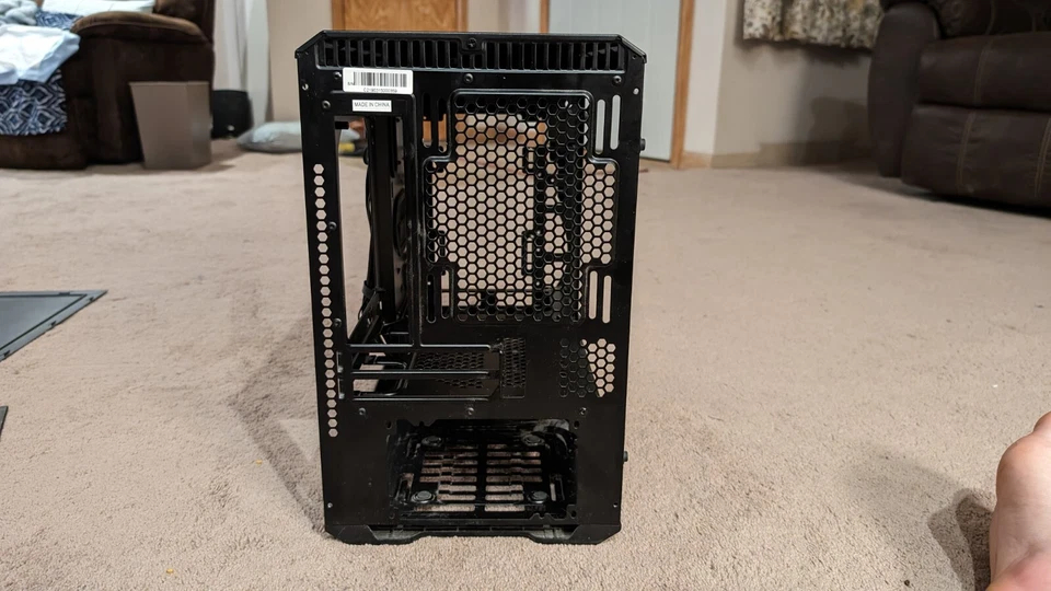 Phanteks Enthoo Evolv Mini-ITX Computer Case - Tempered Glass - Black - Image 3 of 4