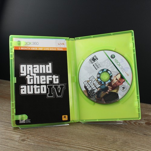 Xbox 360 Grand Theft Auto IV GTA 4 Completo con Manual + Mapa + Manual - Probado - Imagen 6 de 8