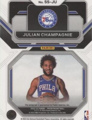 2022-23 Panini Prizm - Julian Champagnie #SS-JU for sale | eBay