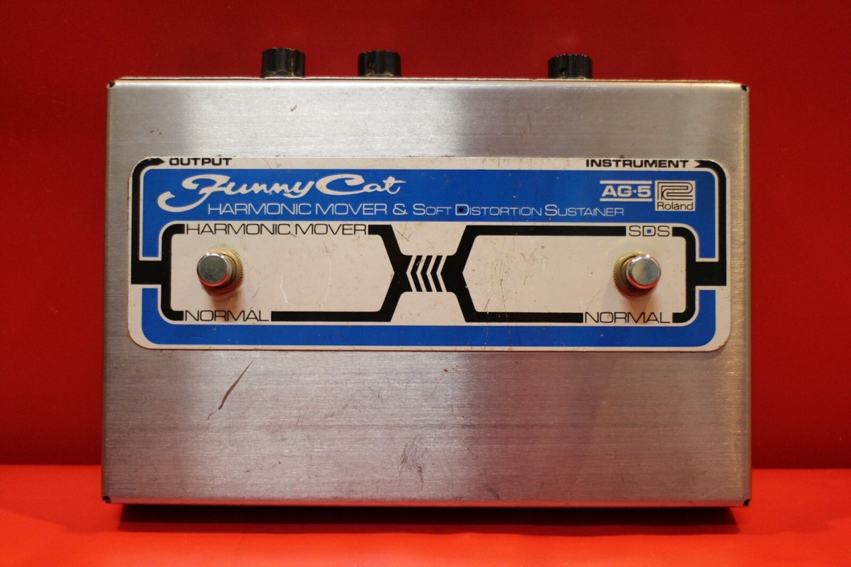 Vintage Roland AG-5 Funny Cat Harmonic Mover Distortion FX Vintage Roland AG-5 Funny Cat Harmonic Mover Distortion FX