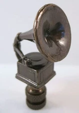 Lamp Finial Old Style Victrola (1478) K1