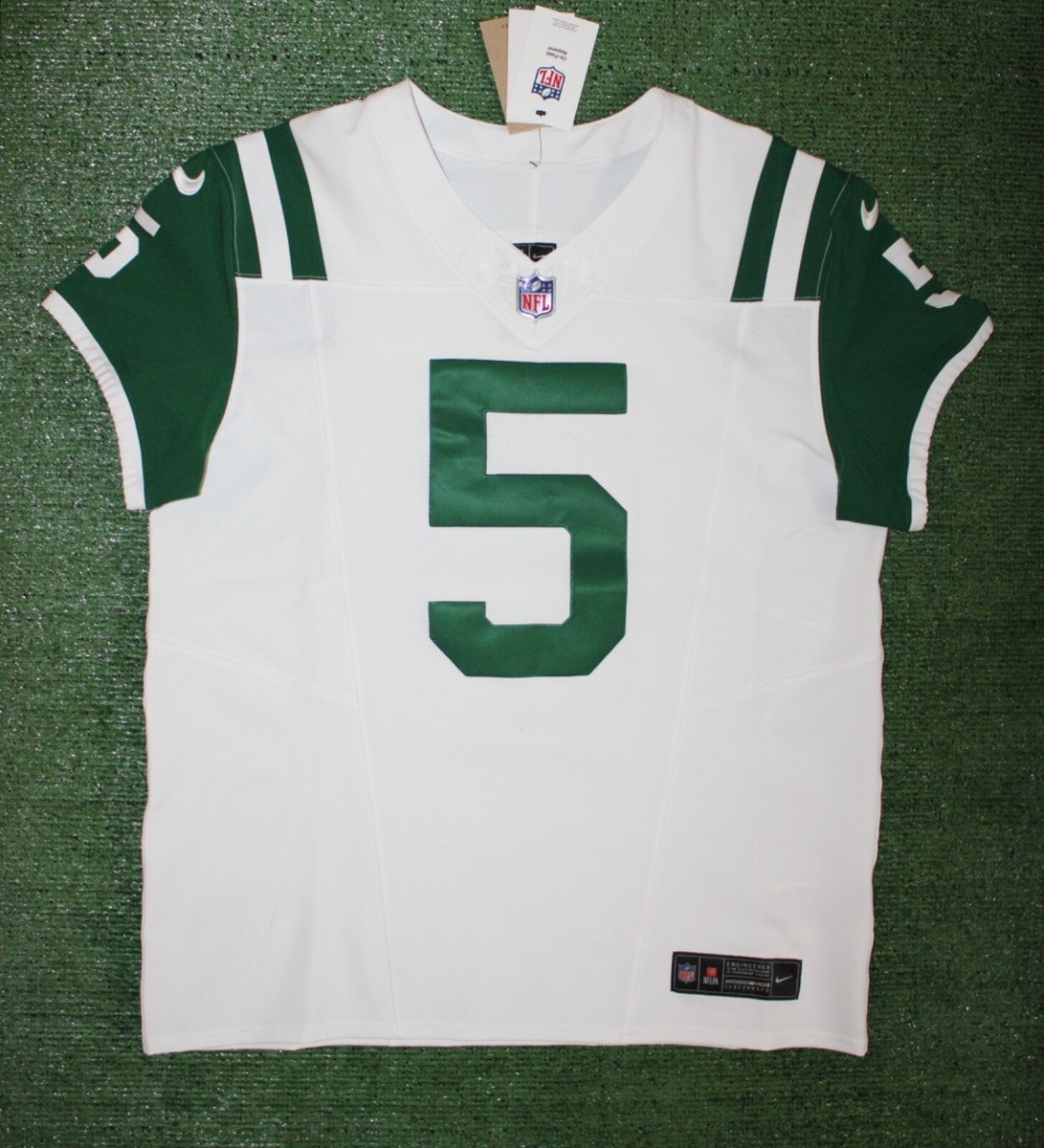 Authentic Garrett Wilson New York Jets Throwback Nike Vapor
