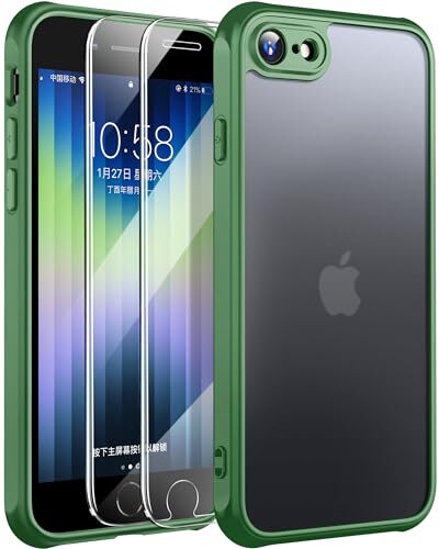 for iPhone SE Case 2022/3rd/2020/2rd,for iPhone 8/7 Case,[Full Camera Green - Picture 6 of 7